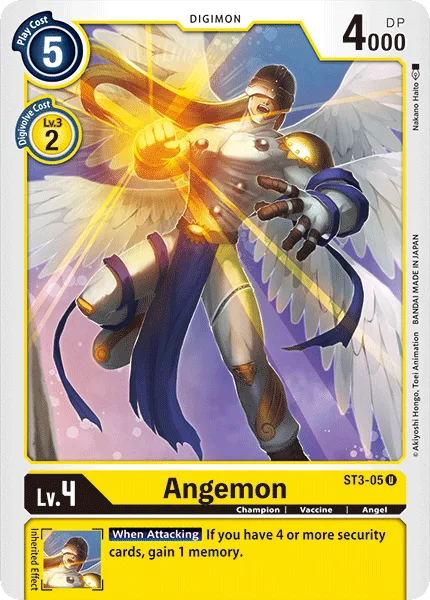 Angemon — Starter Deck HEAVEN’S YELLOW [ST-3] ST3-05