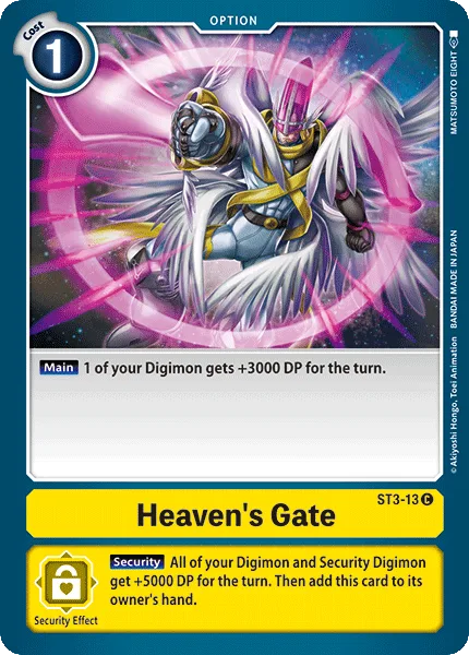 Heaven's Gate — Starter Deck HEAVEN’S YELLOW [ST-3] ST3-13