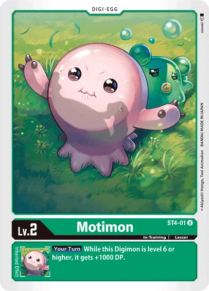 Motimon — Starter Deck GIGA GREEN [ST-4] ST4-01