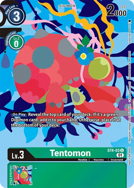 Tentomon — Premium Bandai ST4-03