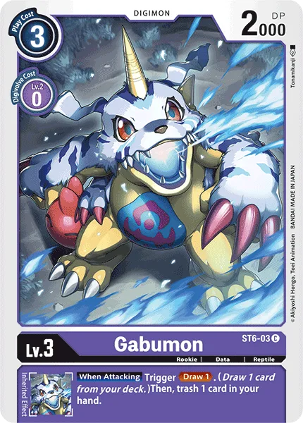 Gabumon — Starter Deck VENOMOUS VIOLET [ST-6] ST6-03