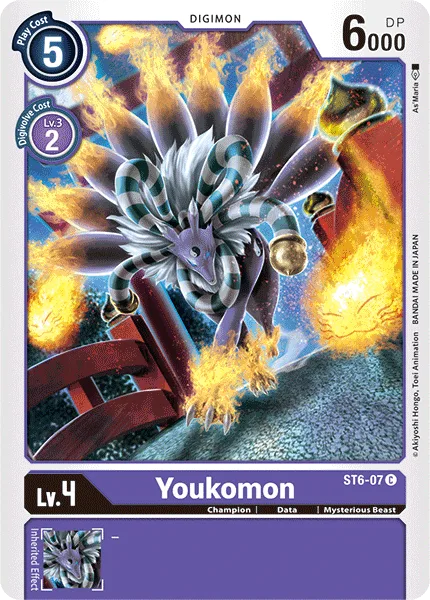 Youkomon — Starter Deck VENOMOUS VIOLET [ST-6] ST6-07