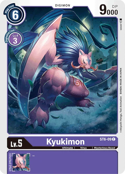 Kyukimon — Starter Deck VENOMOUS VIOLET [ST-6] ST6-09