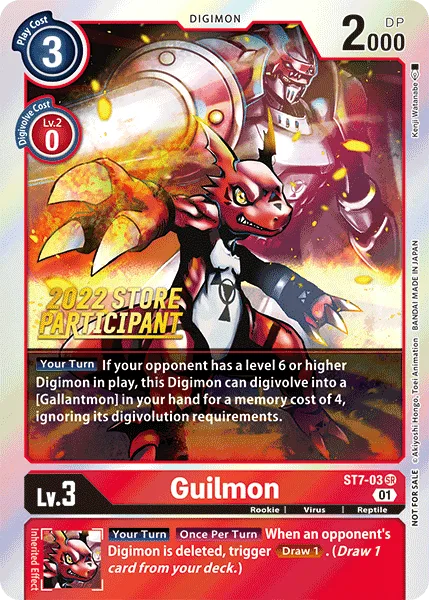 Guilmon — Store Events ST7-03