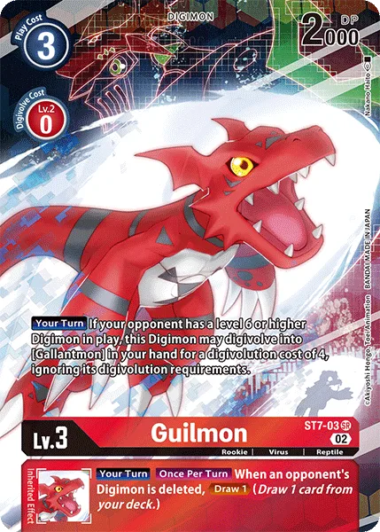Guilmon — Advanced Deck BEELZEMON [ST14] ST7-03