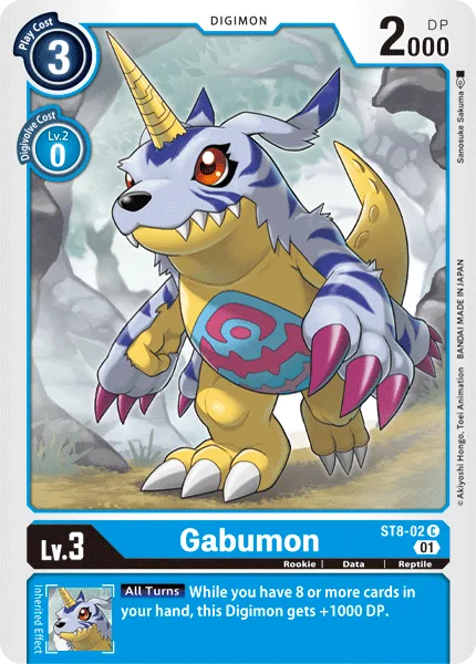 Gabumon — Starter Deck ULFORCEVEEDRAMON [ST-8] ST8-02
