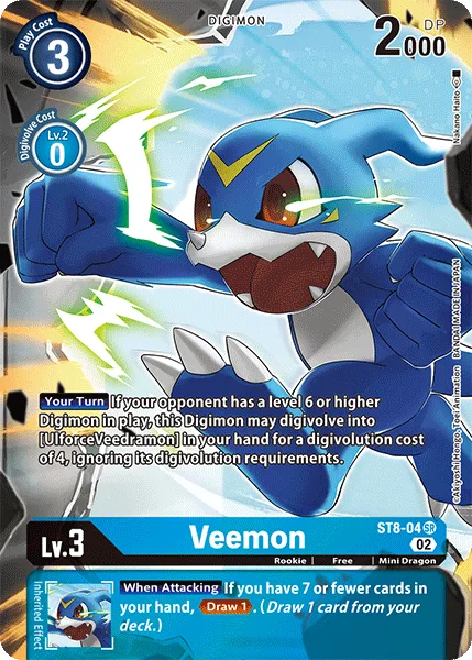 Veemon — Advanced Deck BEELZEMON [ST14] ST8-04