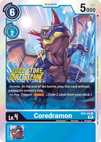 Coredramon — Store Events ST8-06