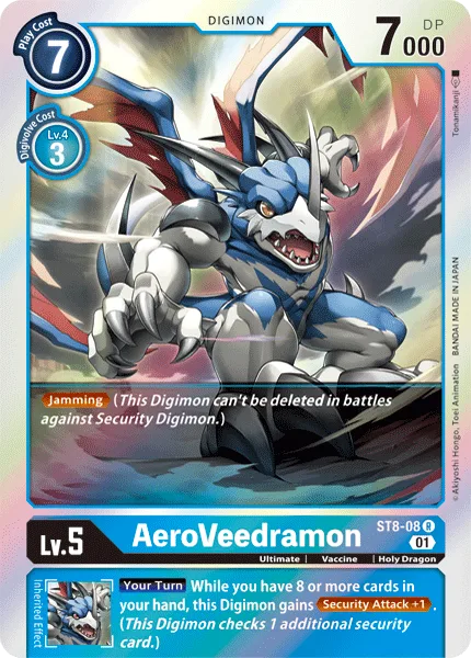 AeroVeedramon — Starter Deck ULFORCEVEEDRAMON [ST-8] ST8-08