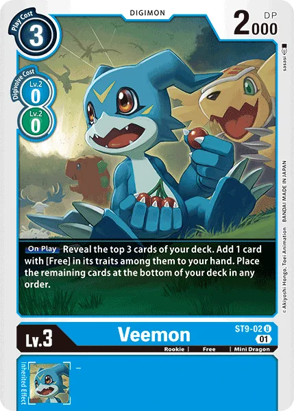 Veemon — Starter Deck ULTIMATE ANCIENT DRAGON [ST-9] ST9-02