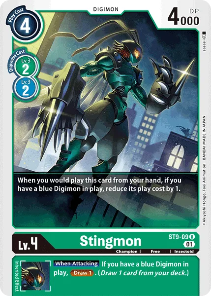 Stingmon — Starter Deck ULTIMATE ANCIENT DRAGON [ST-9] ST9-09