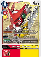 Shoutmon + Star Sword