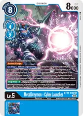 MetalGreymon + Cyber Launcher