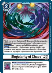 Singularity of Chaos
