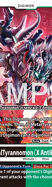 MetalTyrannomon (X Antibody)
