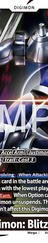 Justimon: Blitz Arm