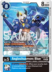 Aegiochusmon: Blue
