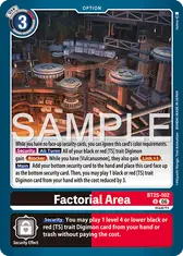 Factorial Area