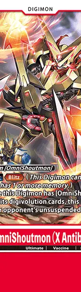 OmniShoutmon (X Antibody)