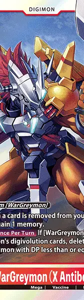 WarGreymon (X Antibody)
