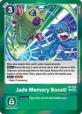 Jade Memory Boost!