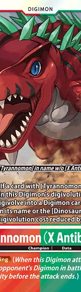 Tyrannomon (X Antibody)