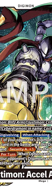 Justimon: Accel Arm