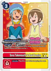 Sora Takenouchi & Kari Kamiya
