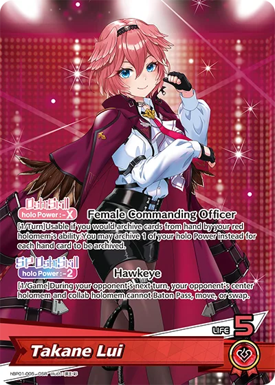 Takane Lui (OSR) — Blooming Radiance hBP01-005