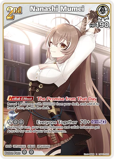 Nanashi Mumei (R) — Blooming Radiance hBP01-020