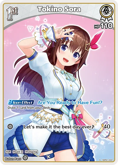 Tokino Sora (S) — Blooming Radiance hBP01-022
