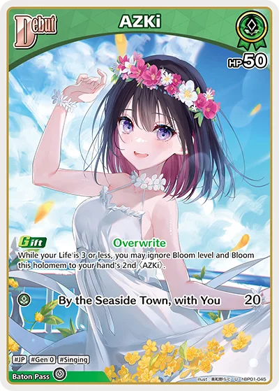 AZKi (U) — Blooming Radiance hBP01-045