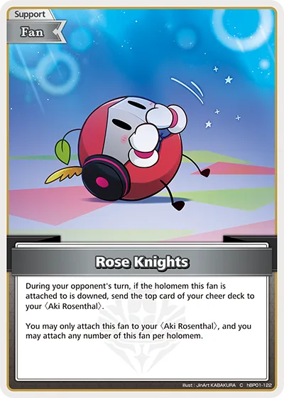 Rose Knights (C) — Blooming Radiance hBP01-122