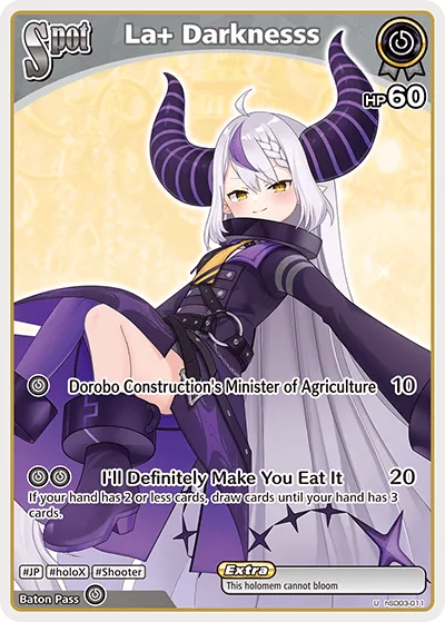 La+ Darknesss — SD03: Start Deck: Blue Nekomata Okayu hSD03-011