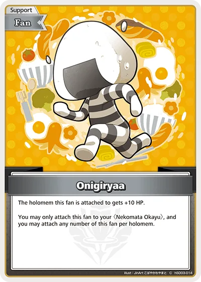 Onigiryaa — SD03: Start Deck: Blue Nekomata Okayu hSD03-014