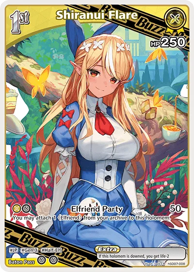 Shiranui Flare (R) — SD07: Start Deck: Yellow Shiranui Flare hSD07-008