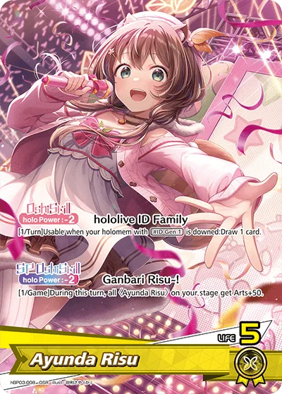 Ayunda Risu (OSR) — Elite Spark hBP03-008