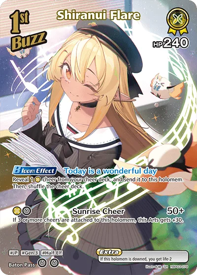 Shiranui Flare (SR) — Elite Spark hBP03-079