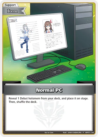 Normal PC (P) — hololive OFFICIAL CARD GAME Promos hBP01-104
