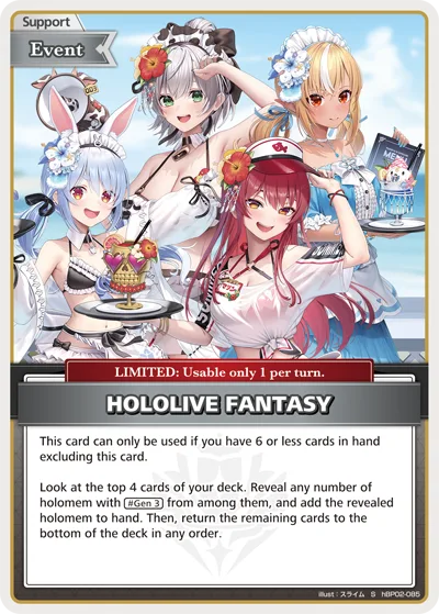 HOLOLIVE FANTASY (S) — Enchant Regalia hBP02-085