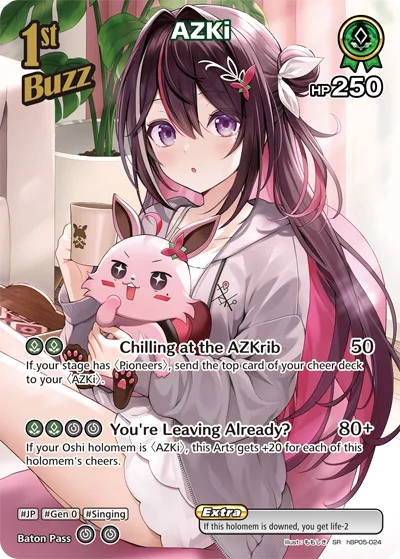 AZKi (SR) — Enchant Regalia hBP05-024