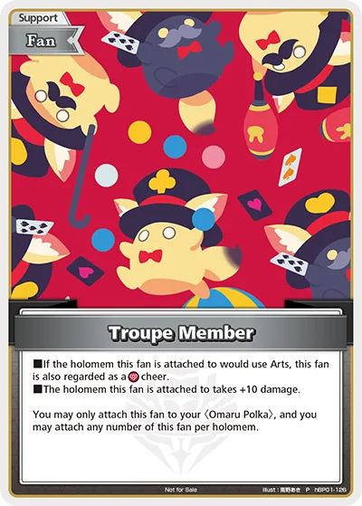 Troupe Member (P) — hololive OFFICIAL CARD GAME Promos hBP01-126