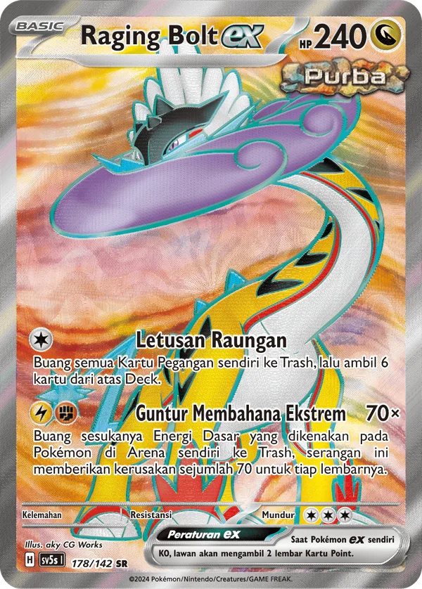 Raging Bolt ex — Paradoks Andalan 178/142