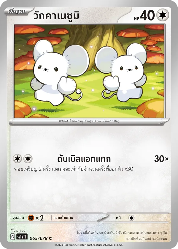 วักคาเนซูมิ — ไวโอเล็ต ex 065/78