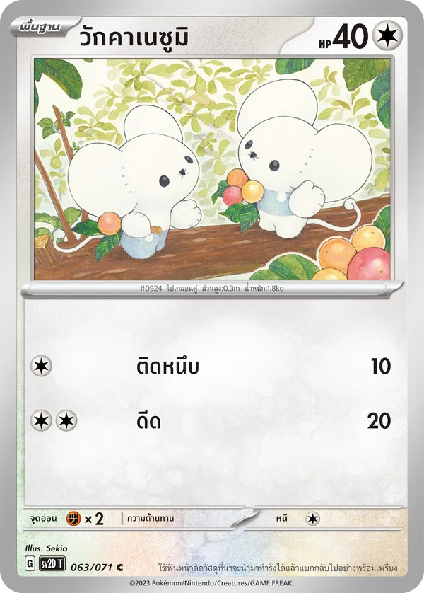 วักคาเนซูมิ — เคลย์เบิสต์ 063/71