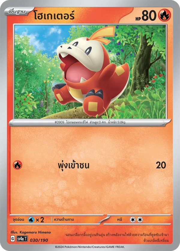 โฮเกเตอร์ — ไชนีเทรเชอร์ex 030/190