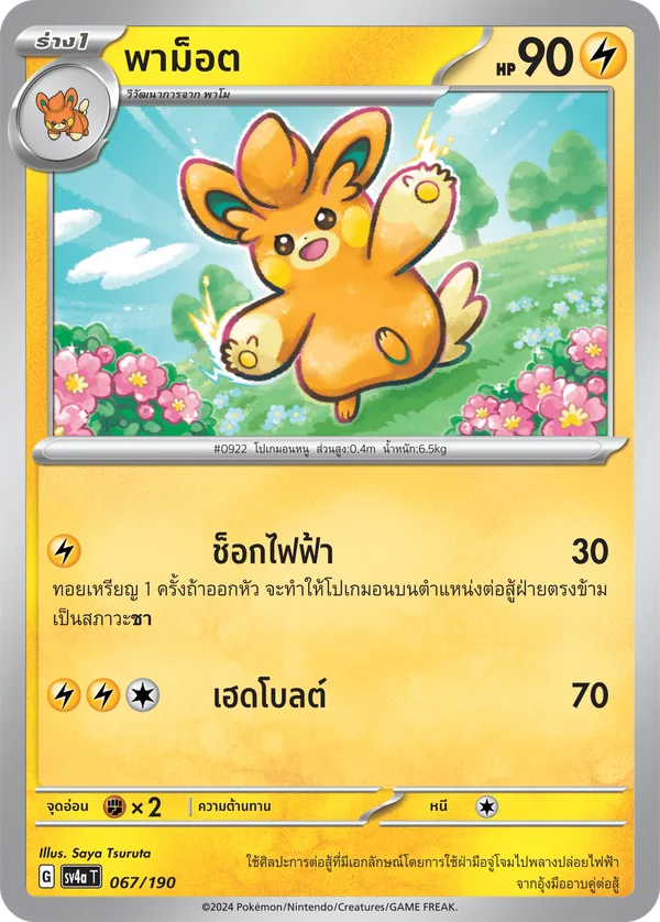พาม็อต — ไชนีเทรเชอร์ex 067/190