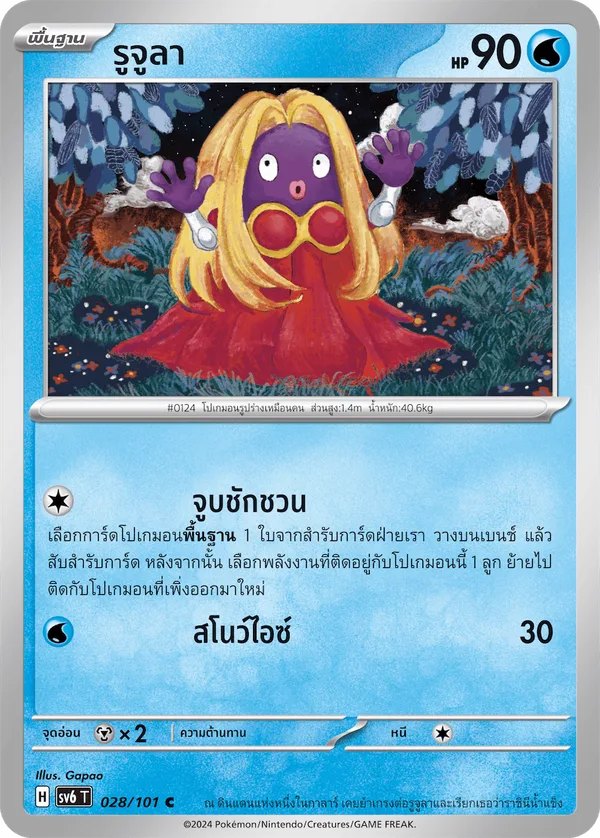 รูจูลา — หน้ากากจอมลวงตา 028/101