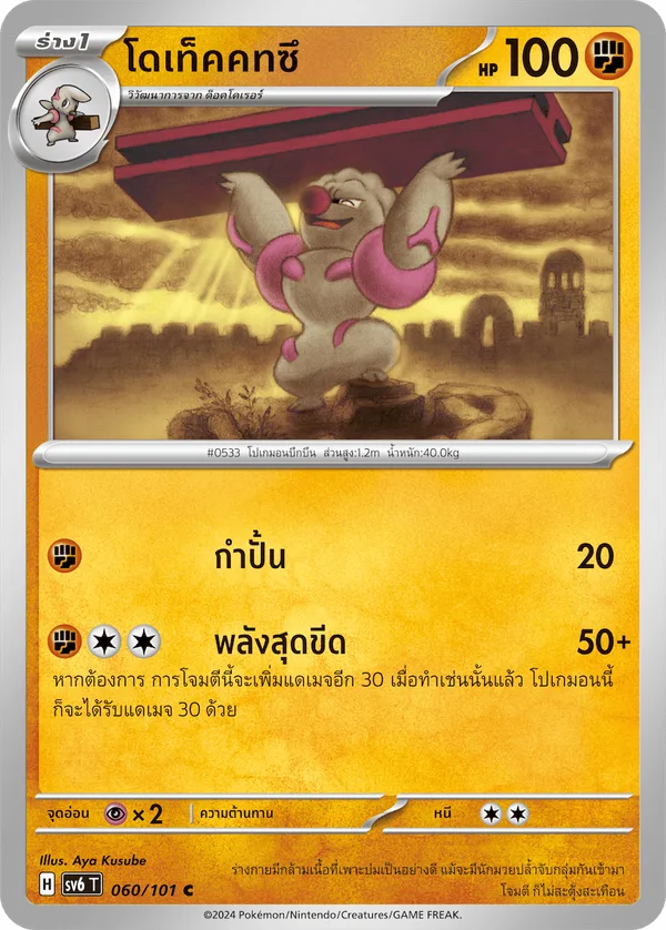 โดเท็คคทซึ — หน้ากากจอมลวงตา 060/101