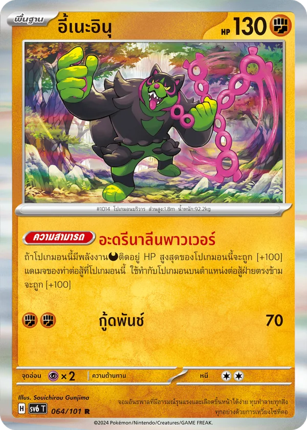 อี้เนะอินุ — หน้ากากจอมลวงตา 064/101